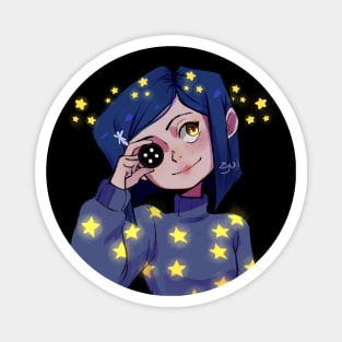 Coraline Shining Stars Magnet